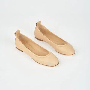 Jamie Haller The Modern Ballet Flat in Soft Tan 39 8 8.5